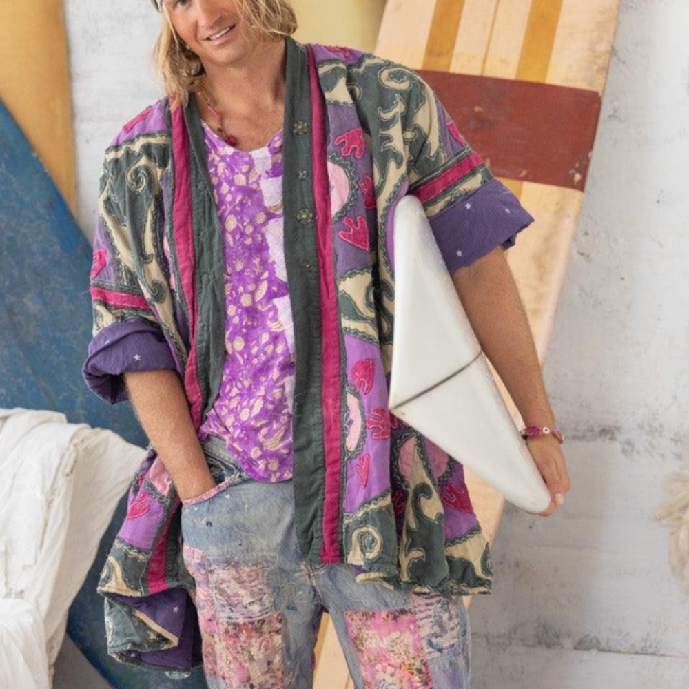 💜APPLIQUE’ HIPPIE COAT💜